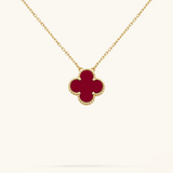CLOVER | Red Necklace