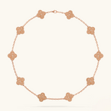 CLOVER | 10 Motive Pink Necklace