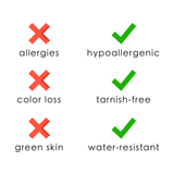 Sandra Teardrop Gold Earrings