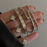 4-Piece Bracelet Set "Silvio"