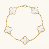 CLOVER | White Bracelet