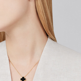 CLOVER | Black Necklace